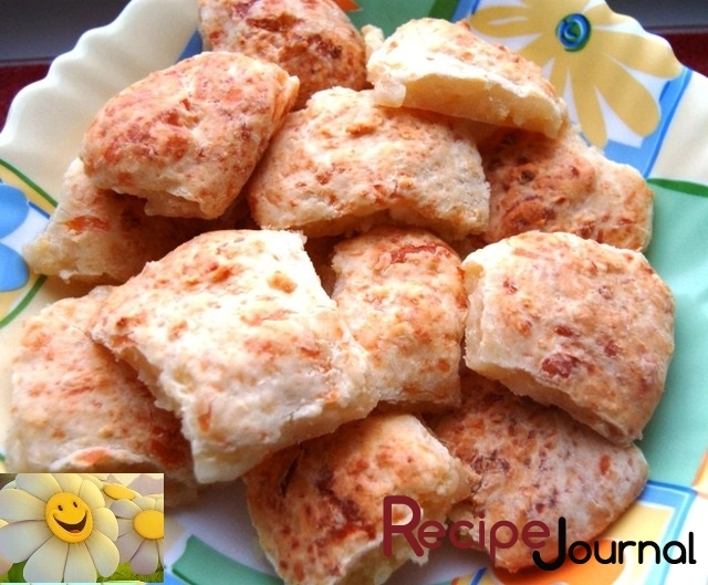 Сырные чипсы - рецепт несладкой выпечки