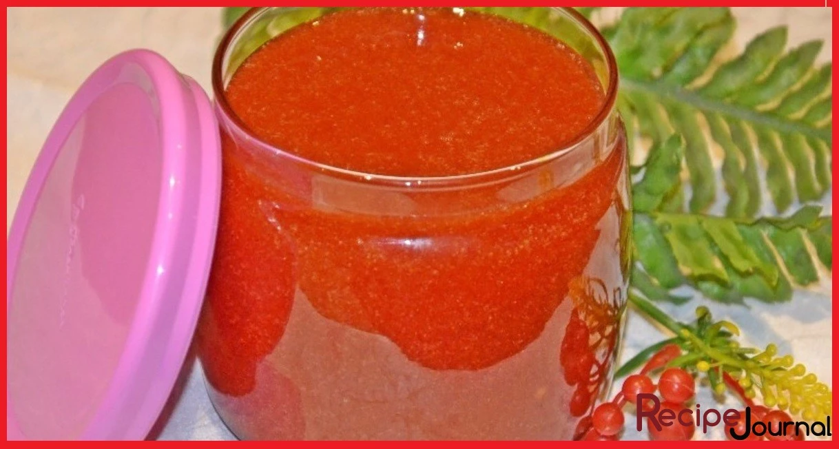 Калина с медом - рецепт десерта для здоровья