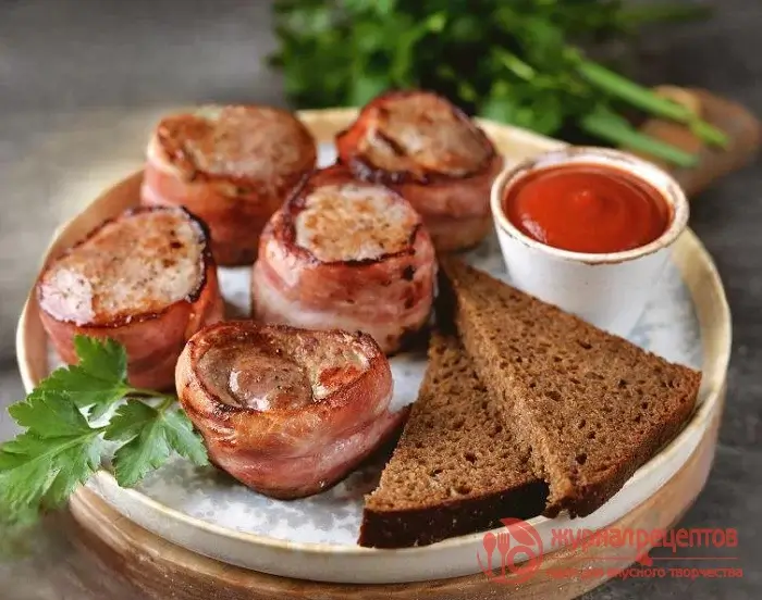 Сочные медальоны из свинины в духовке - рецепт для изысканного ужина