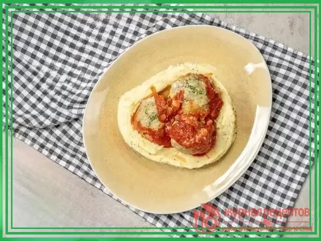 Фото с (Тефтели из мясного фарша с брокколи - рецепт легкого семейного ужина)
