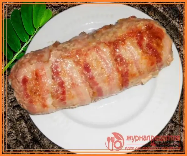 Фото с (Рецепт мясного рулета по-болонски - Полпеттоне)