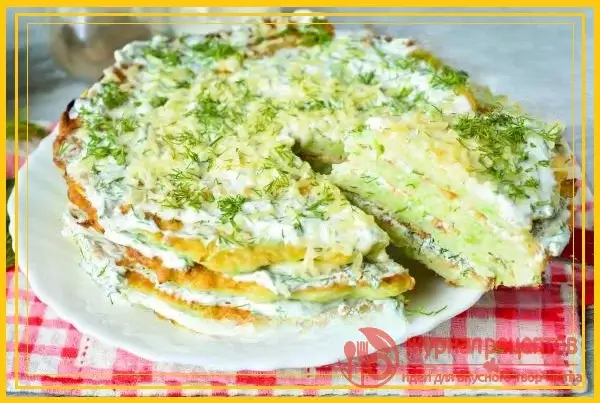 Овощной торт-салат - рецепт суперполезной закуски