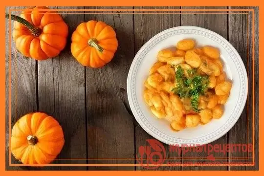 Фото с (Ньокки из тыквы, жареные в масле - рецепт вкусного гарнира)