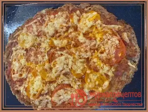 Фото с (Мясная пицца - простой рецепт, который не займет много времени)