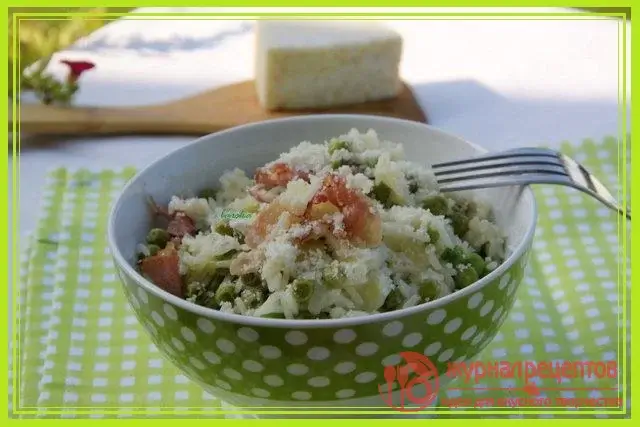 Фото с (Рецепт Risi e Bisi: Вкус весны по-итальянски на вашей тарелке)