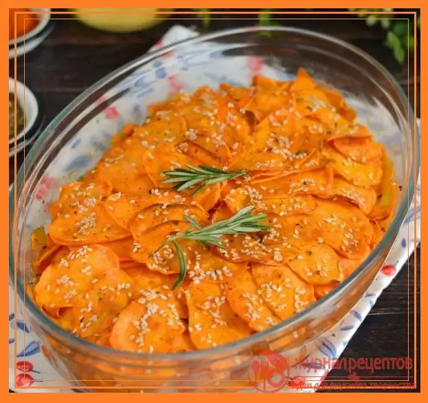 Фото с (Постная запеканка из батата - гармония вкуса, пользы и простоты)