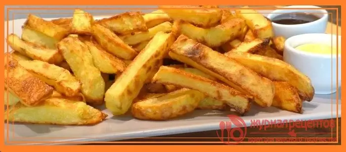 Фото с (Картофель фри в духовке - просто и быстро)